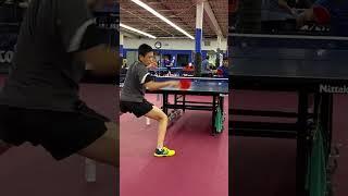 Kenny Ly Training at the Samson Dubina Table Tennis Academy