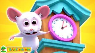 Hickory Dickory Dock - Clock Song & Kids Nursery Rhyme