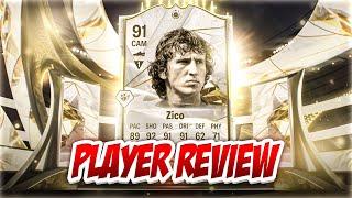 Zico 91 Icon SBC Review  EA FC 24 Ultimate Team