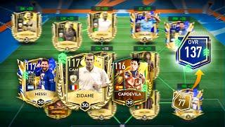 My Team Upgrade! 137 OVR!! We Have Zidane, Messi, Haaland - FIFA Mobile 23