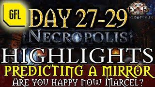 Path of Exile 3.24: NECROPOLIS DAY # 27-29 PREDICTING A MIRROR, T17 AFK BUILD, ROCK OUTRO and more..