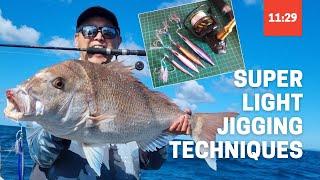 Super Light Jigging Techniques and Gear | SLJ Tutorial using Ocean's Legacy Cloud 9