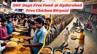 365 Days Free Food - Free Chicken Biryani in Balanagar Hyderabad #feedpoor #poor #help #viralvideo