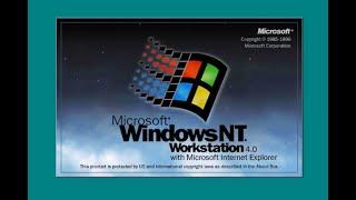 Установка Windows NT 4.0 Workstation на VirtualBox | Electrocam (Перезалив)