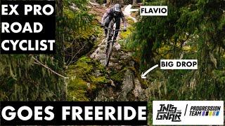 HOW TO APPROACH AND RIDE A GNARLY FEATURE FOR THE FIRST TIME // A REAL LIFE EXPERIENCE WITH FLAVS