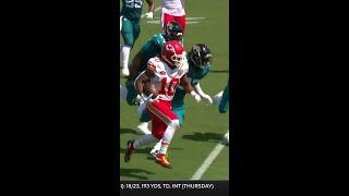 Isiah Pacheco rushes for a 31-yard Gain vs. Jacksonville Jaguars