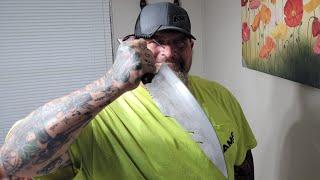 AMERICAN MONSTER!!! @bigjayroadstar1700 KNIFE REVIEW!!!!