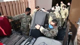 932nd Airlift Wing Medical personnel deploy