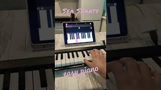 Sea shanty easy piano #easypiano
