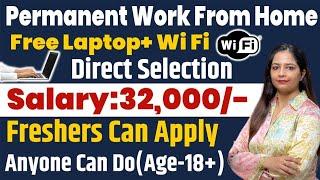 Permanent Work From Home Job |  Work From Home Jobs | Jobs March 2025 Technical Government Job