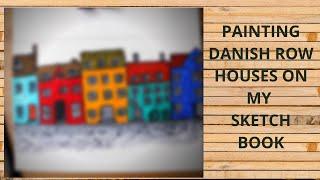 How to draw buildings | Denmark Row Houses | Limited Artition