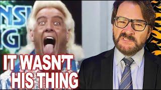 TONY SCHIAVONE: Ric Flair was a terrible booker!