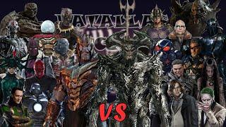 Villanos de Marvel VS Villanos de DC l Batallas Revolucionarias Rap l Especial l Macro Rap