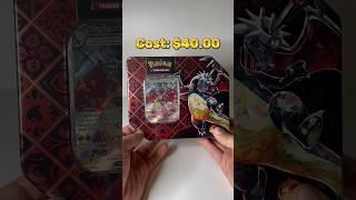 Charizard Pokemon Card Tin Opening