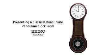 Classic Dual Chime Pendulum Clock - QXH077B