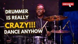 DRUMMER WENT CRAZY ON DANCE ANYHOW BY JUDIKAY__HE IS HIGH ON SOMETHING 