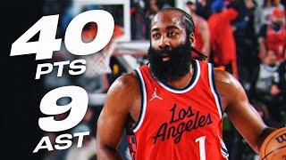 James Harden's SHINES In 40-PT Performance! | January 25, 2025