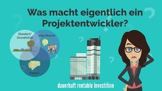 Was macht ein(e) Projektentwickler(in)?