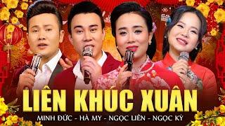 LIÊN KHÚC NHẠC XUÂN 2024 MỚI NHẤT Cánh Thiệp Đầu Xuân - Hà My , Ngọc Liên , Ngọc Ký , Minh Đức