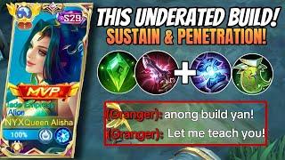 ALICE NEW SUPER SUSTAIN DAMAGE BUILD 2024!! (MUST TRY)| MLBB