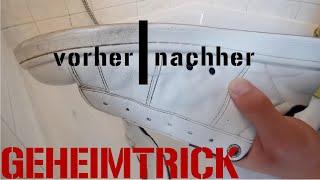 Schuhe wieder sauber bekommen / Sneaker putzen reinigen + Geheimer Trick