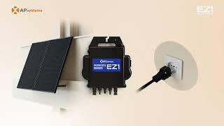 Mikrowechselrichter EZ1 mit integriertes WLAN für DIY-Solarstationen und Balkonsysteme.