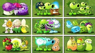 PVZ 2 Random 20 Team 3 Plants - Which Team Plant Will Win? - PVZ 2 Team Plants