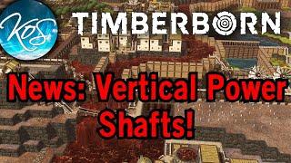 Timberborn Patch Notes  - Vertical Power Shafts Have Arrived!