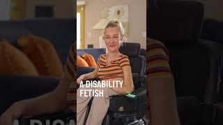 My boyfriend does not have a 'fetish' for disability #ytshorts #disability #disabled #lovedontjudge