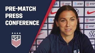 PRE-MATCH PRESS CONFERENCE: Alex Morgan | USWNT vs. Germany | Nov. 12, 2022