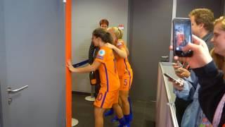 06/08/17 - Netherlands 4-2 Denmark - Mixed Zone Celebrations (1080p HD)