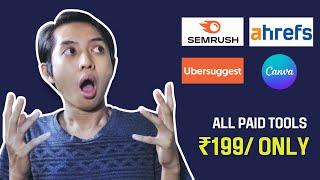 ₹199 Month Only Buy SEMRUSH and Ahref at Cheapest Price | 5 Best SEO Group Buying Tools