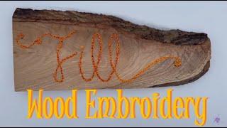 Wood Embroidery