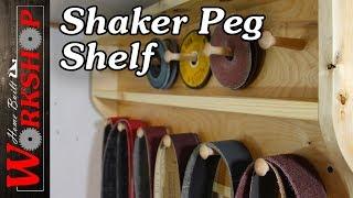 How to build a Shaker Peg Shelf