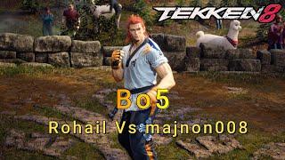 Tekken 8 - Majnon008 (Hwoarang) vs Rohail (Yoshimitsu) - FT5