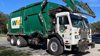 2 WM Commercial Front Loader Garbage Trucks