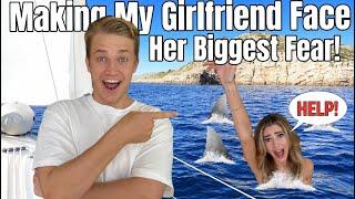 I Made My Girlfriend Swim With Sharks!!!🫣*NO CAGE* 