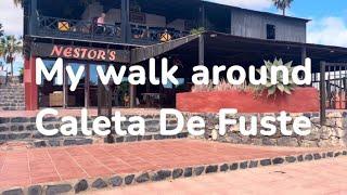 My walk around Caleta De Fuste