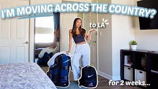 I'M MOVING TO LA... for 2 weeks (solo travel ft mental breakdown).