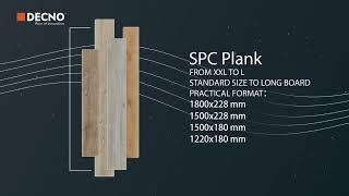 SPC flooring Specification--DECNO