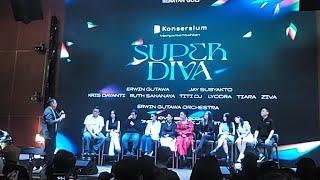 LIVE PRESSCON  SUPER DIVA KRISDAYANTI,RUTH SAHANAYA DAN TITI DJ