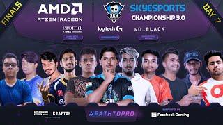 | Hindi | AMD Ryzen Skyesports Championship 3.0 | BGMI Grand Finals | Day 7 | Soul, GodLike, IND,TSM