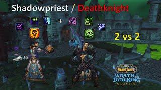 SP/DK with Khrystal! The best Russian Shadowpriest | Wotlk Classic 2v2 Arena PvP