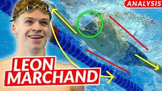 How Léon Marchand Swims So Fast | IM Stroke Analysis