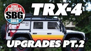 TRX 4 Shapeways Upgrades Part 2
