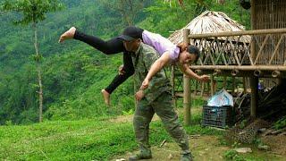 LÝ SÙNG - attacked by bad guys, harvested banana trees, built a farm on the mountain