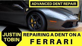 Ferrari Dent Removal | Justin Tobin | Advanced Dent Repair | 831.636.3366