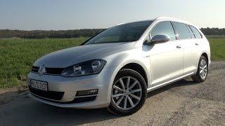 2015 VW Golf VII Variant 1.6 TDI (110 HP) Test Drive