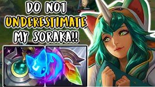 Do NOT Underestimate My Soraka!! | Diamond Support | Patch 14.24