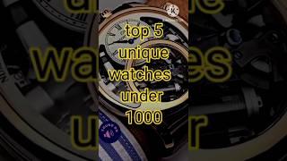 top 5 unique watches under 1000#watch #smartwatch #uniquewatch #gadgets